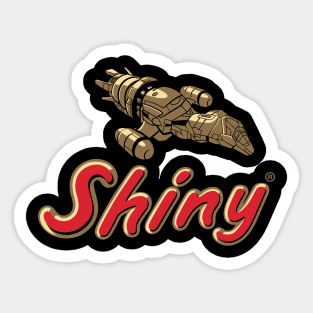 Shiny - Sci Fi Spaceship Sticker